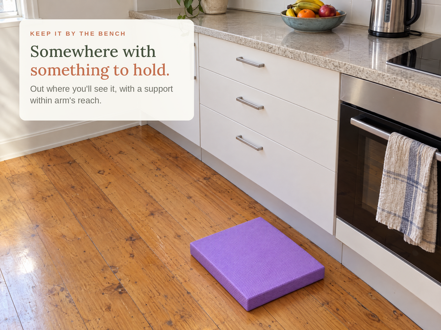 Balance Pad – Simple Balance Training for Everyday Stability