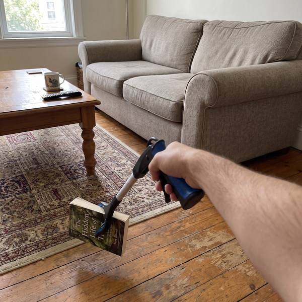 Foldable Long Reach Grabber - Half the Size, Same Reach