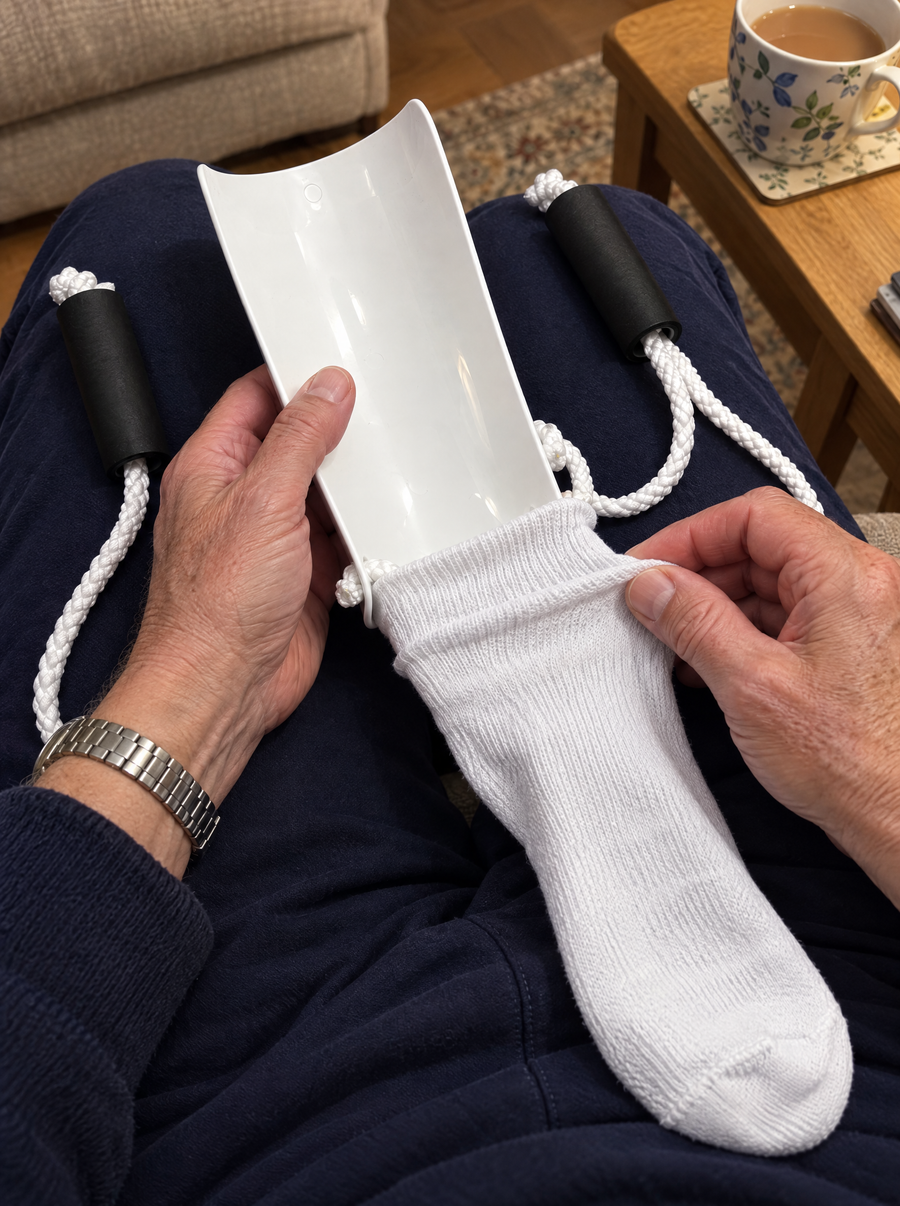 The Sock Aid - Socks On Without Bending Down