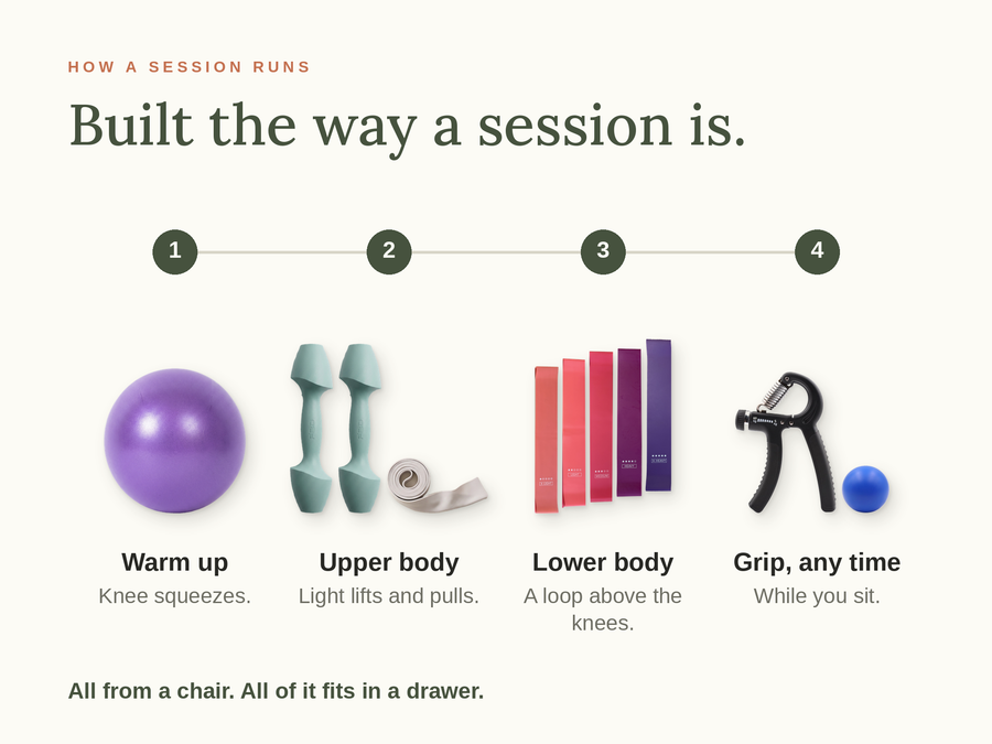 The Strength Kit - Build Strength From Your Chair
