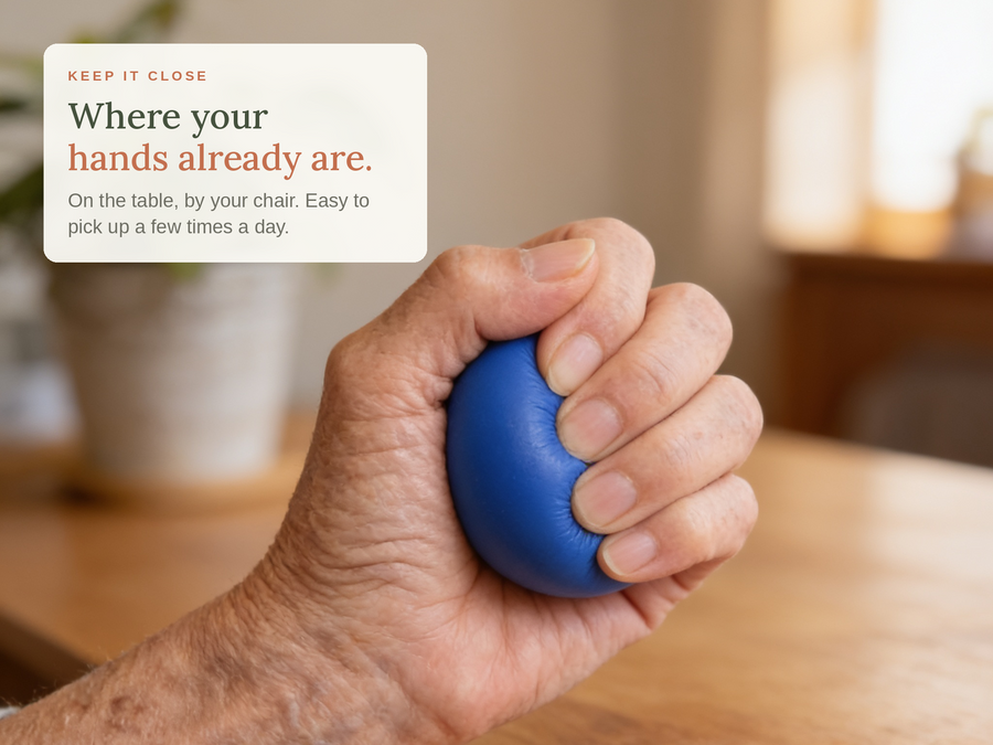 Soft Grip Strength Ball - Gentle Strength, Right From the Start