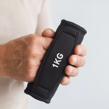 Soft Grip Hand Weights - Strength Without the Strain