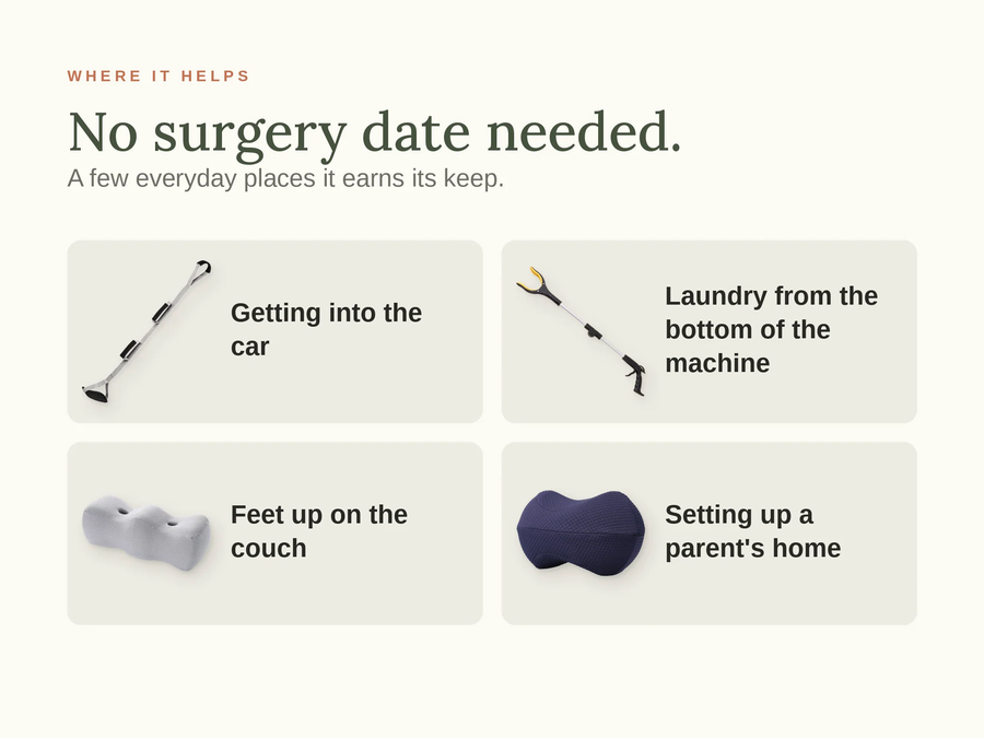 Everyday Independence & Comfort Kit - Choose Your Pillow