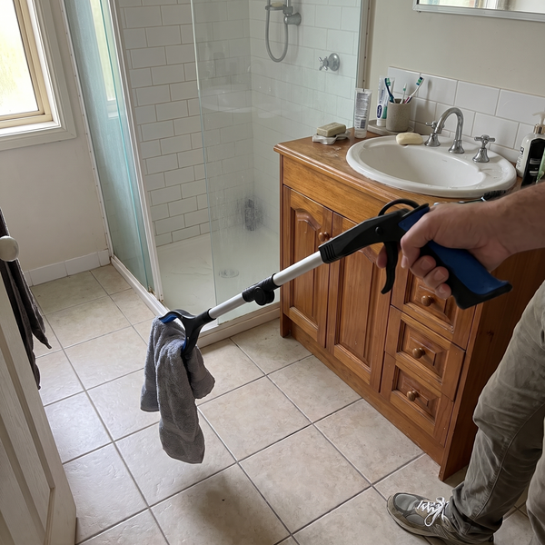 Foldable Long Reach Grabber - Half the Size, Same Reach