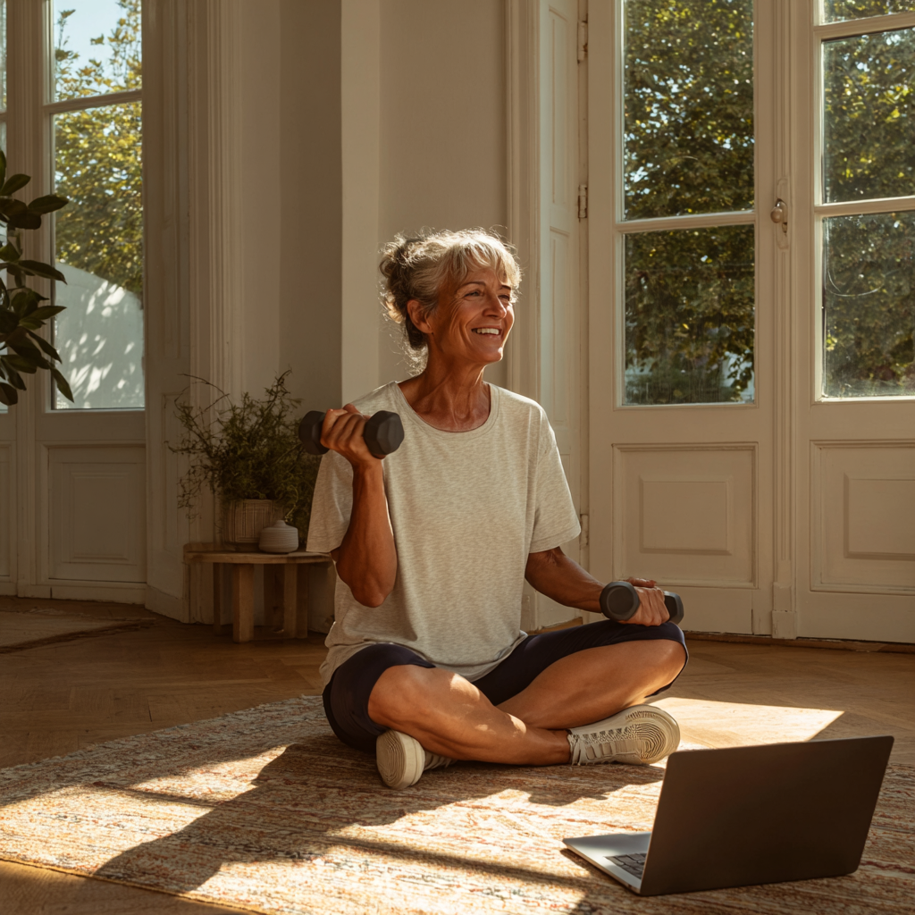 Stay Strong from Home | Live Online Group Exercise Classes for Active Seniors
